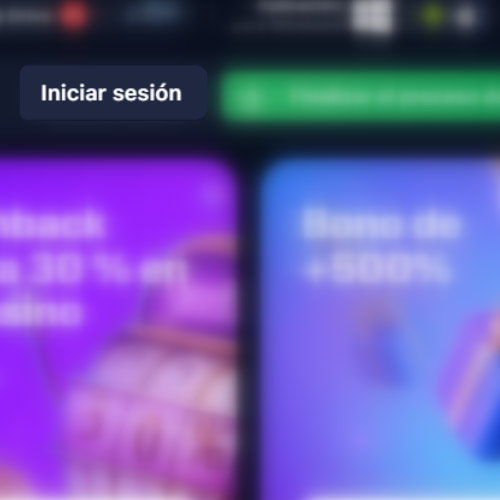 Haga clic en "Iniciar sesión" en 1Win